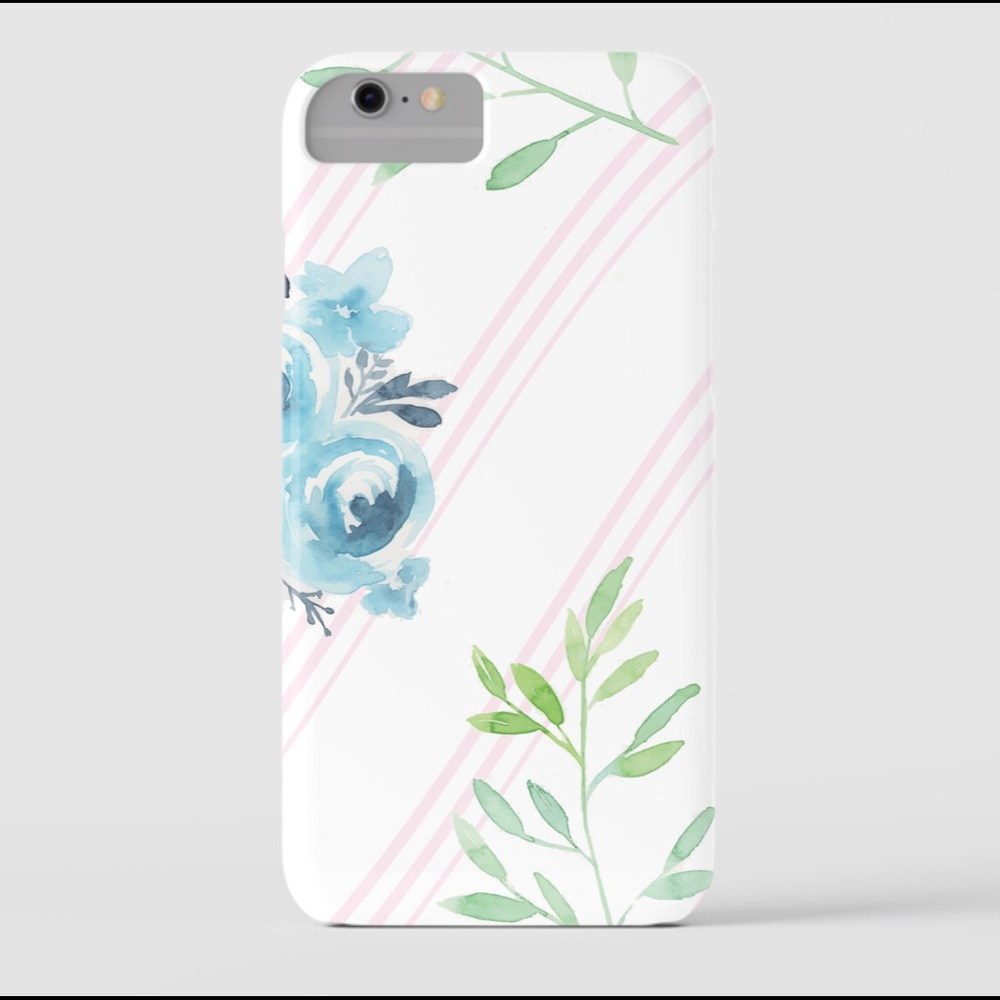 Floral phone case for iPhone and Samsung